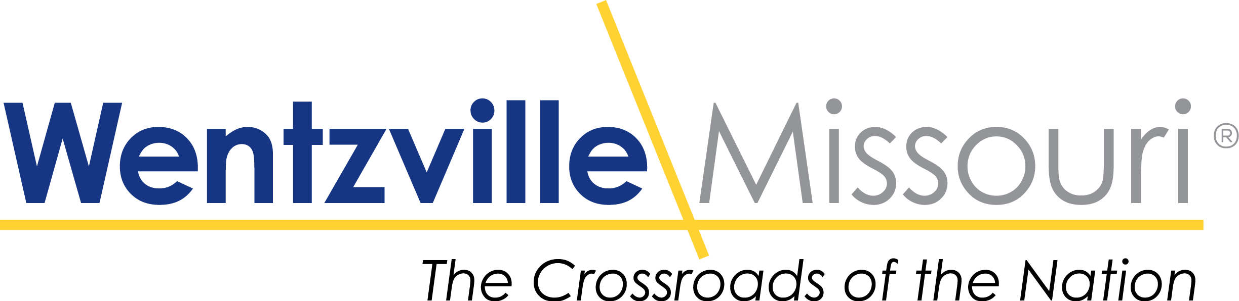 Wentzville Missouri logo with the tagline 